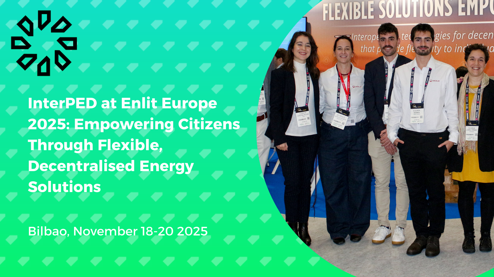 InterPED at Enlit Europe 2025: Empowering Citizens Through Flexible, Decentralised Energy Solutions