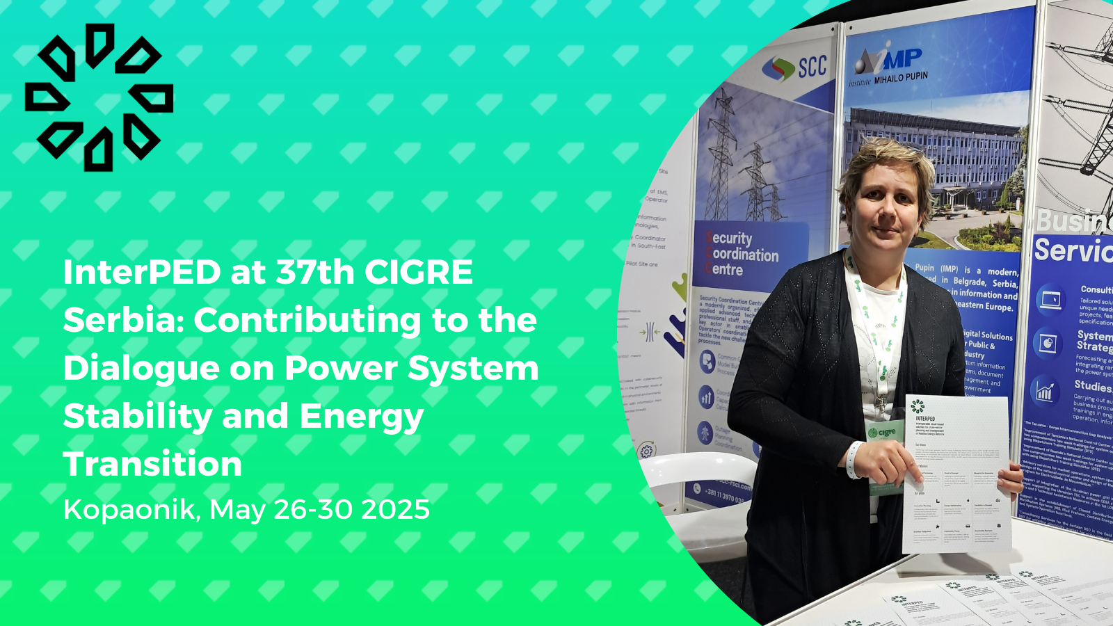 InterPED at 37th CIGRE Serbia: Contributing to the Dialogue on Power System Stability and Energy Transition