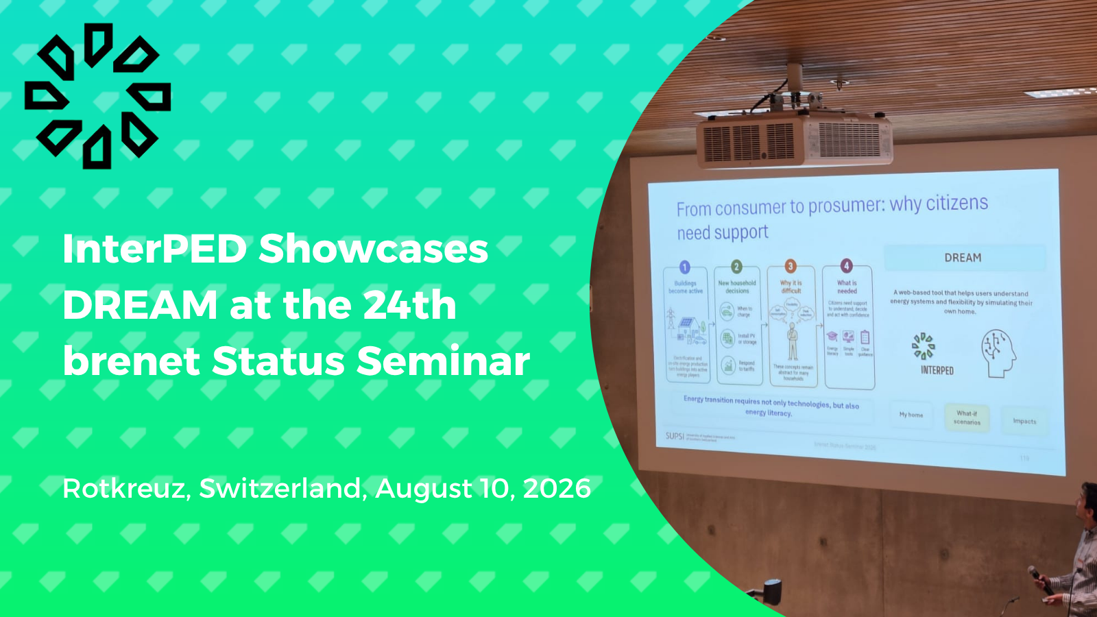 InterPED Showcases DREAM at the 24th brenet Status Seminar